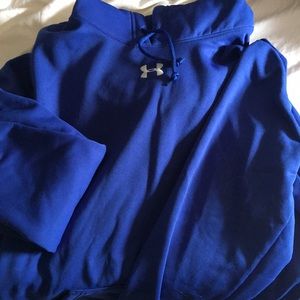 Women’s UA blue hoodie